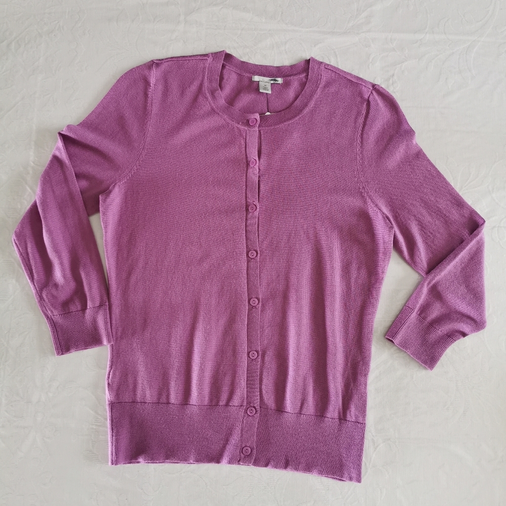 Halogen Pink 3/4 Length Sweater Size XS